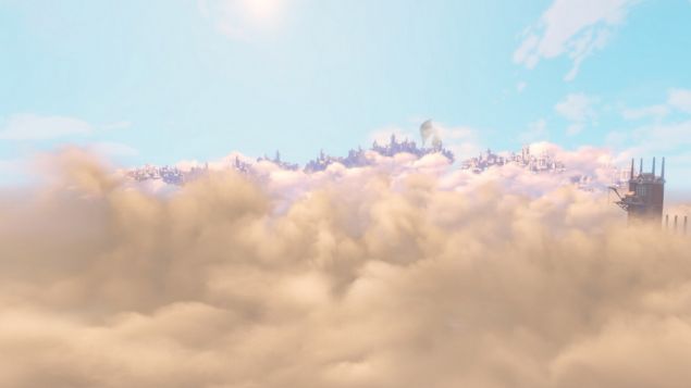 затерянный город между облака